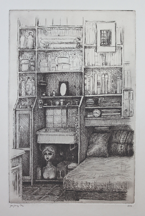 interieur met Kreymborgpop