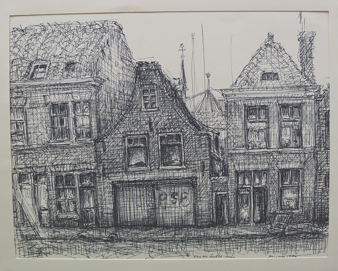 Middelstegracht, huis van Marinus van der Lubbe